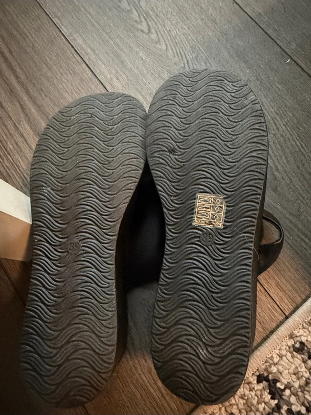 Women's Black Platform Slide Sandals - Sleek Wedge Comfort